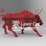 Bull Laser Cut File