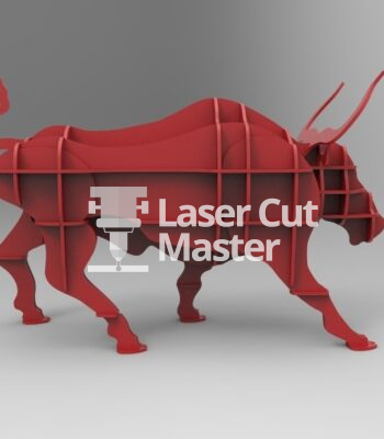 Bull Laser Cut File