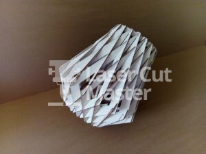 3D Lamp Laser Cut File
