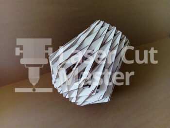 3D Lamp Laser Cut File