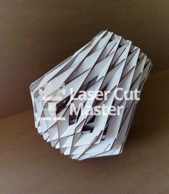 3D Lamp Laser Cut File