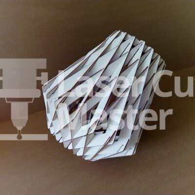 3D Lamp Laser Cut File