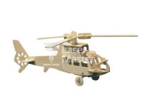 Helicopter Laser Cut File