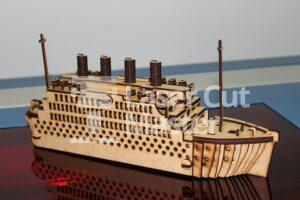 Titanic 3D Ship