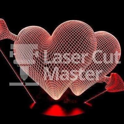 Engraved heart