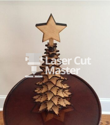 Christmas Tree Laser Cut File