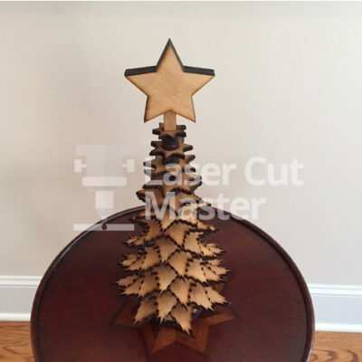 Christmas Tree Laser Cut File