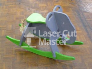 Elephant Rocking Laser Cut File