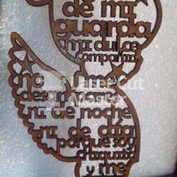 Angel Prayer Laser Cut File