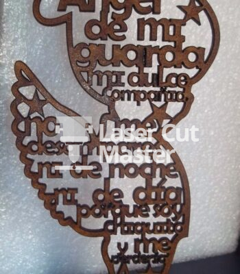 Angel Prayer Laser Cut File