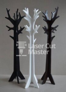 Coat Rack Laser Cut File