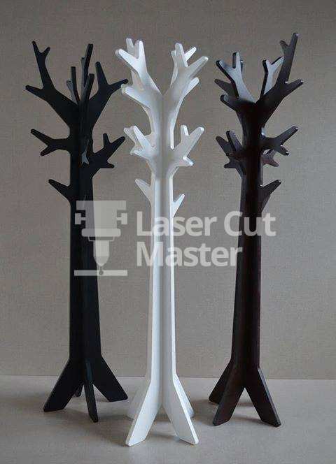 Coat Rack Laser Cut File | Laser Cut Master