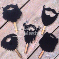 Beard Laser Cut File