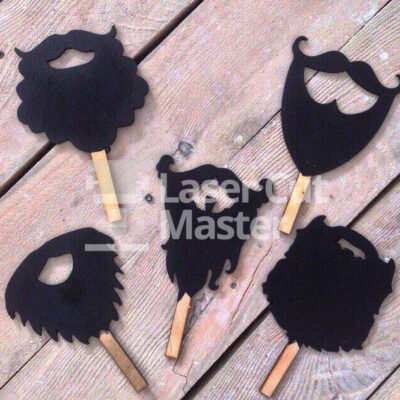 Beard Laser Cut File