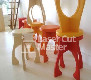 Armchair Laser Cut File