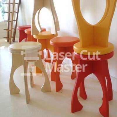 Armchair Laser Cut File