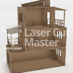 Dollhouse Laser Cut File