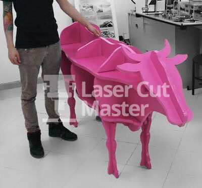 Cow furniture Laser Cut File