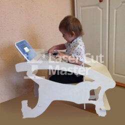 Baby chair, rocking chair and desk Laser Cut File
