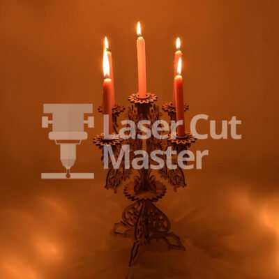 Candleholder Laser Cut File