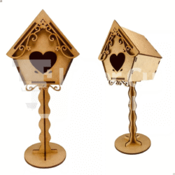 Birdhouse Laser Cut File