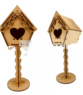 Birdhouse Laser Cut File