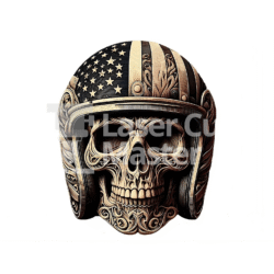 Skull engraving Laser Cut File