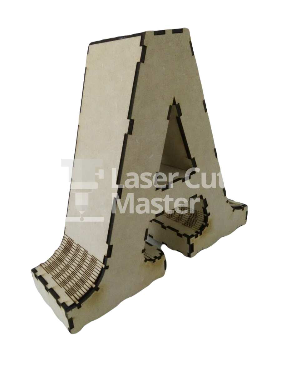 Large Letter Laser Files 3D Alphabet Letters Laser Cut File | Laser Cut Master