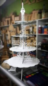 Eiffel Tower Laser Cut File