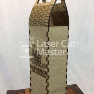 Wine box Laser Cut File