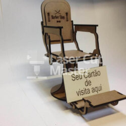 Barbershop chair Laser Cut File