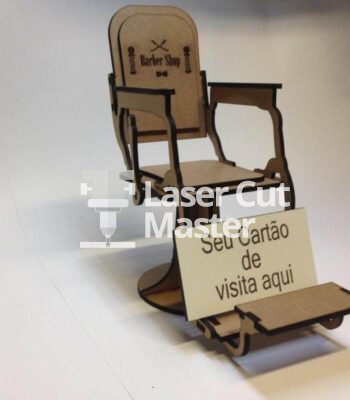 Barbershop chair Laser Cut File