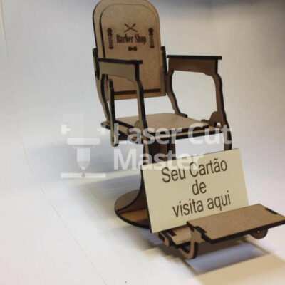 Barbershop chair Laser Cut File