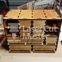 Box of pieces Laser Cut File