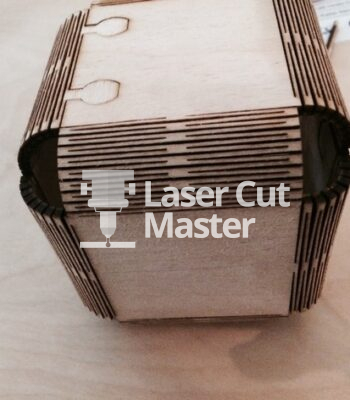 Dice box Laser Cut File