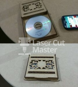 CD Case Laser Cut File