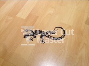 Tribal Lizard Laser Cut File