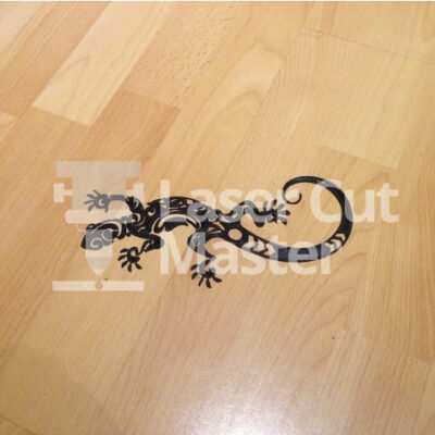 Tribal Lizard Laser Cut File