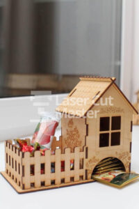 Mini House Laser Cut File