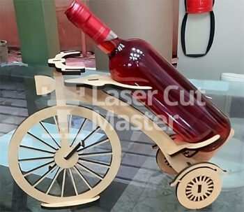 Tricycle Bottle Laser Cut File