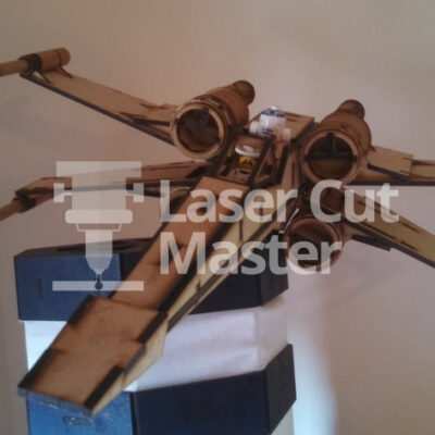 X-Wing Starfighter Laser Cut File