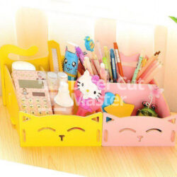 Organizer with Cat Shape Laser Cut File