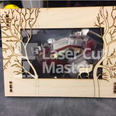 Photo Portrait Laser Cut File