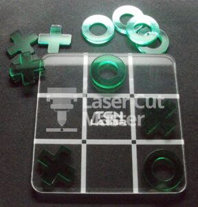 Triqui Game Laser Cut File