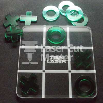 Triqui Game Laser Cut File