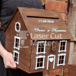House Letterbox Laser Cut File
