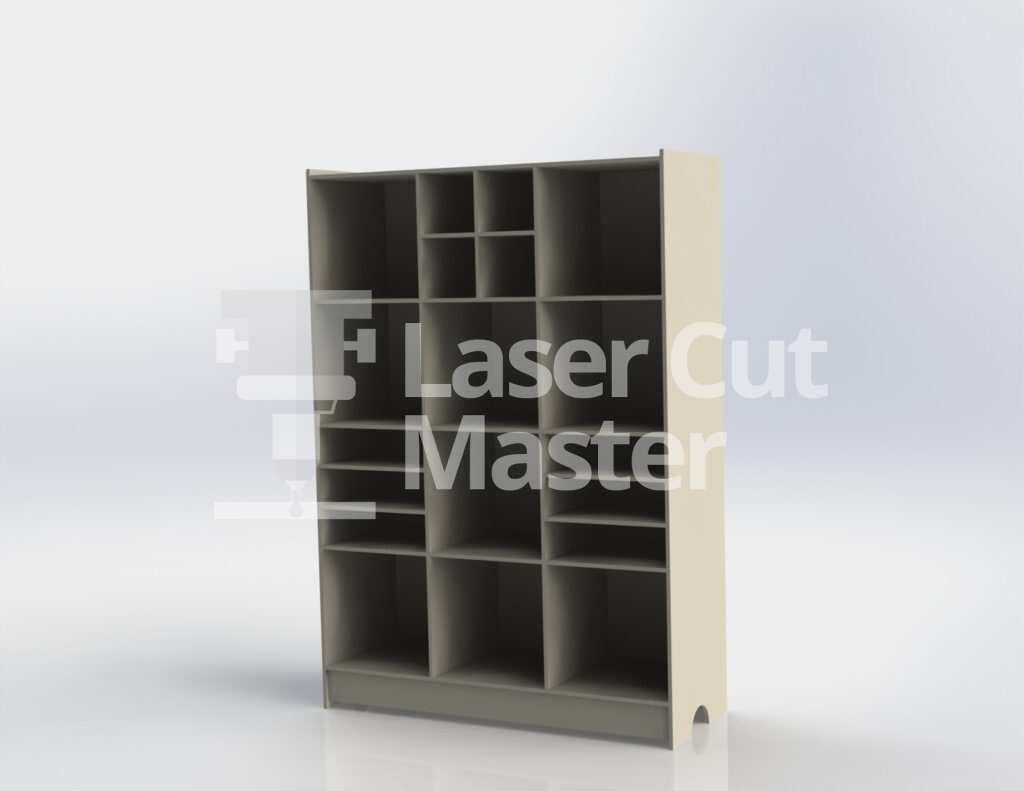 Library Type Furniture Laser Cut File | Laser Cut Master