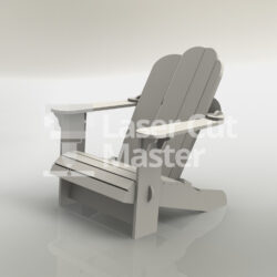 Beach chair Laser Cut File