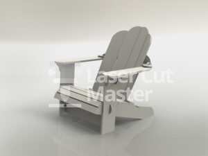 Beach chair Laser Cut File