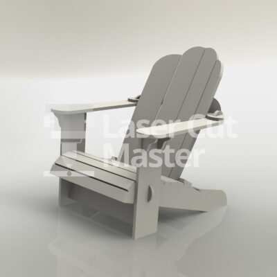 Beach chair Laser Cut File